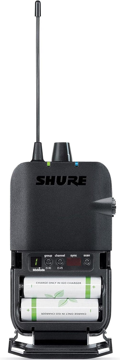 Shure P3TR112GR-H20 PSM 300 Wireless In-Ear Monitoring Set with SE112 Earphones - H20 Band
