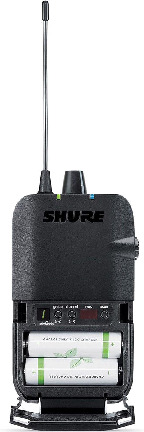 Shure P3TR112GR-J13 PSM300 Wireless System with SE112-GR Earphones - G20 Band