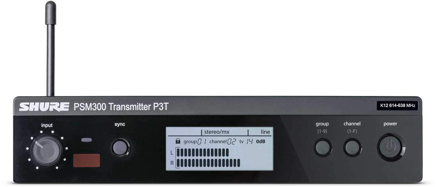 Shure PSM300 In-Ear Wireless System with SE112-GR