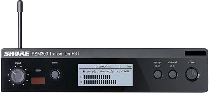 Shure P3TRA215CL-H20 Wireless Personal Monitor System Set - H20 Band