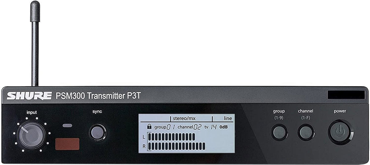 Shure P3RA bodypack receiver for PSM300 system