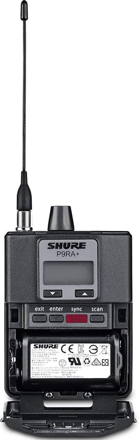 Shure P9RA+=-H21 PSM900 Monitor System Bodypack Receiver - H21 Band