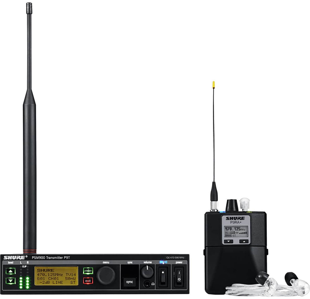Shure P9TRA+425CL-G6 PSM900 system, additional product photo 2