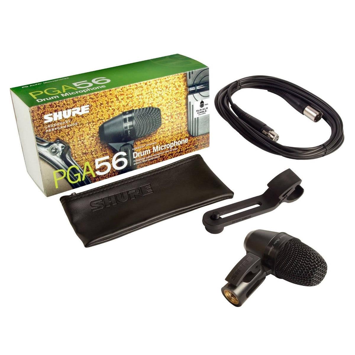 Shure PGA56-XLR snare and tom microphone