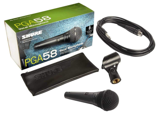 Shure PGA58-QTR dynamic vocal microphone