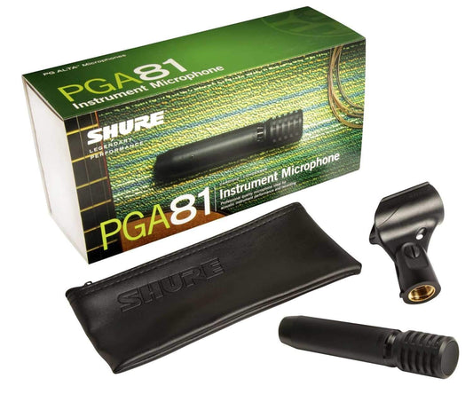 Shure PGA81-LC small diaphragm condenser microphone