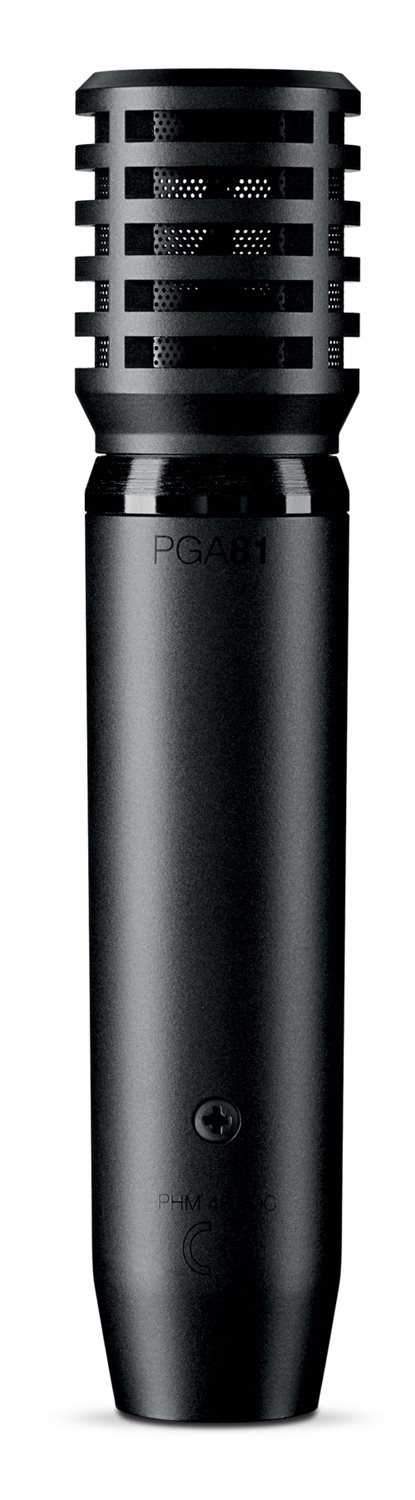 Shure PGA81-LC Small-Diaphragm Condenser Microphone with No Cable