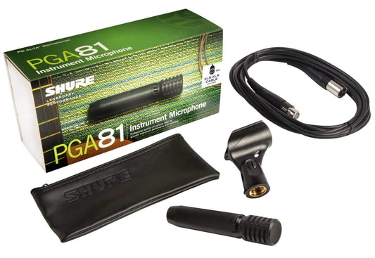 Shure PGA81-XLR small diaphragm condenser microphone