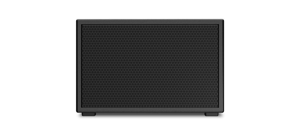 Q-SYS PL-SUB10-BK: 10 inch passive install subwoofer, Black