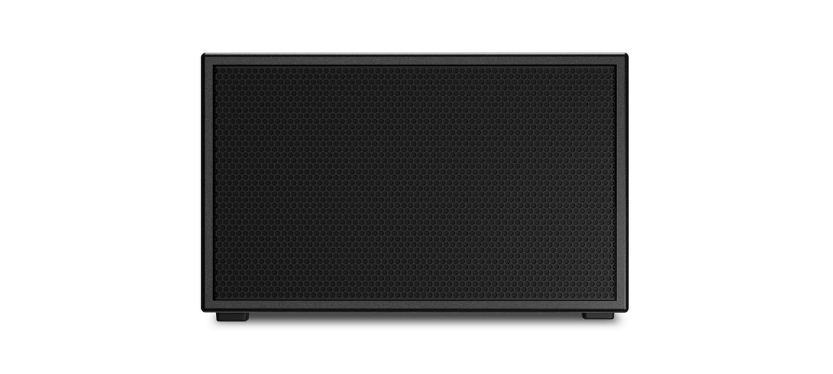 Q-SYS PL-SUB12-BK: 12 inch passive install subwoofer, Black