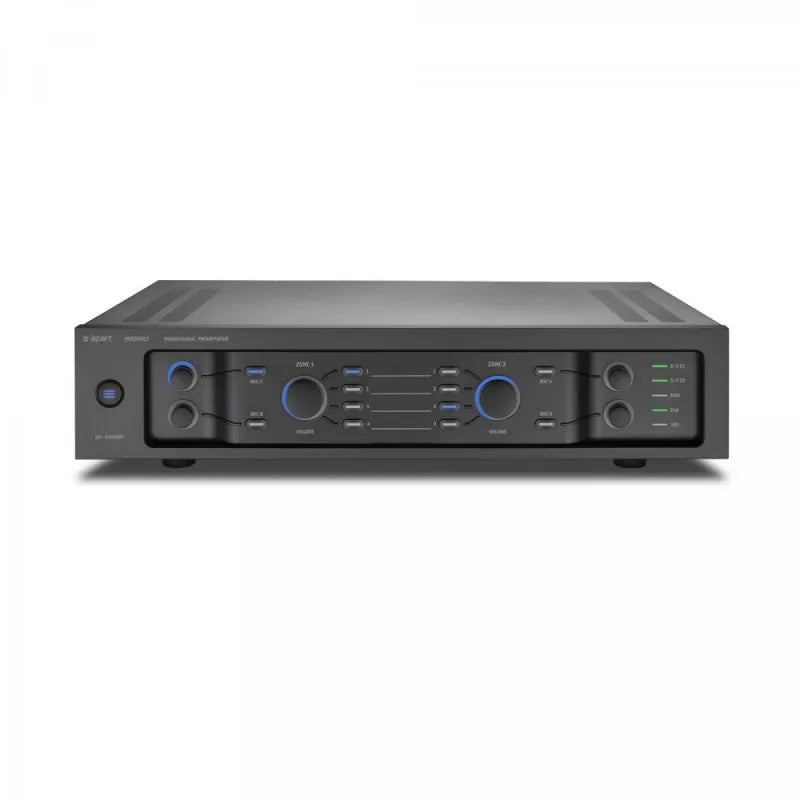 Biamp PREZONE2 Stereo Preamp, Ethernet, view 2