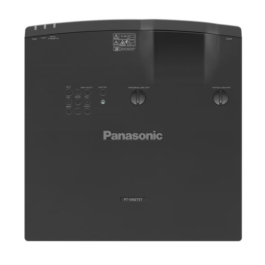 Panasonic PT-VMZ7STBU7: 7,000 Lumen WUXGA Laser LCD Projector with Short Throw Lens, Black