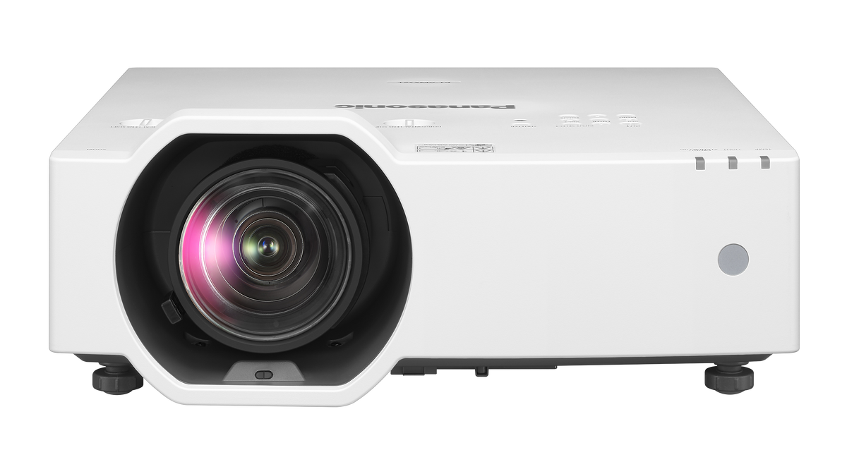 Panasonic PT-VMZ7STBU7: 7,000 Lumen WUXGA Laser LCD Projector with Short Throw Lens, Black, view 4
