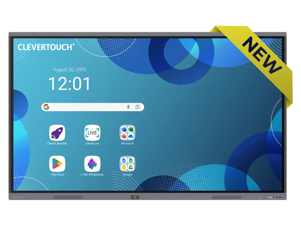 Clevertouch Pro Series 3 75 inch interactive display
