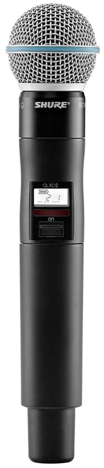 Shure QLXD2B58 Wireless Transmitter with Beta 58 G50