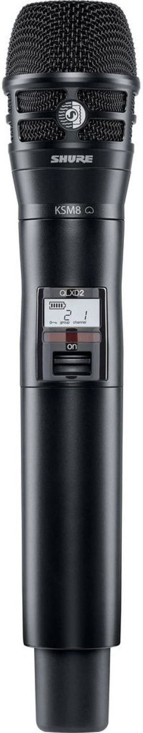 Shure QLXD2/K8B Handheld Transmitter with KSM8 Capsule - J50A Band