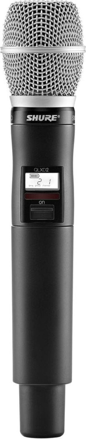 Shure QLXD2/SM86 Handheld Transmitter with SM86 Capsule - H50 Band