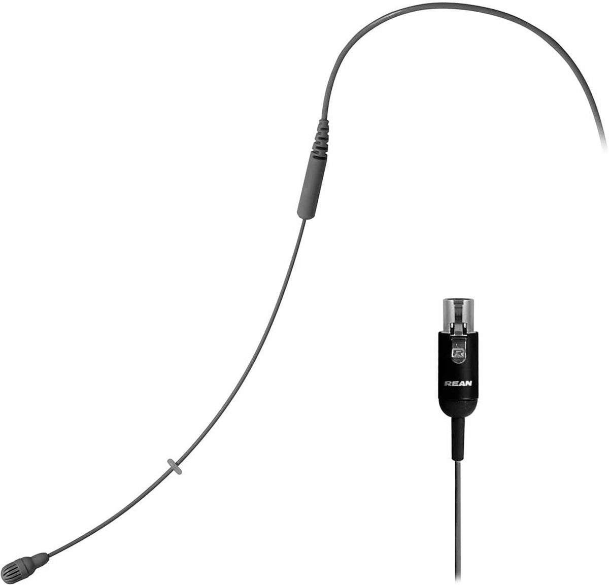 Shure RPM53B/O-LEMO black boom arm with LEMO connector for the TH53 headset microphone, product view