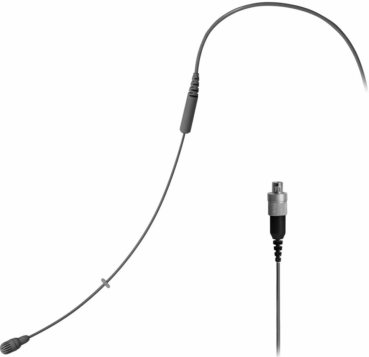 Shure RPM53B/O-MTQG black replacement boom arm with TA4F connector for the TH53 headset microphone, product view