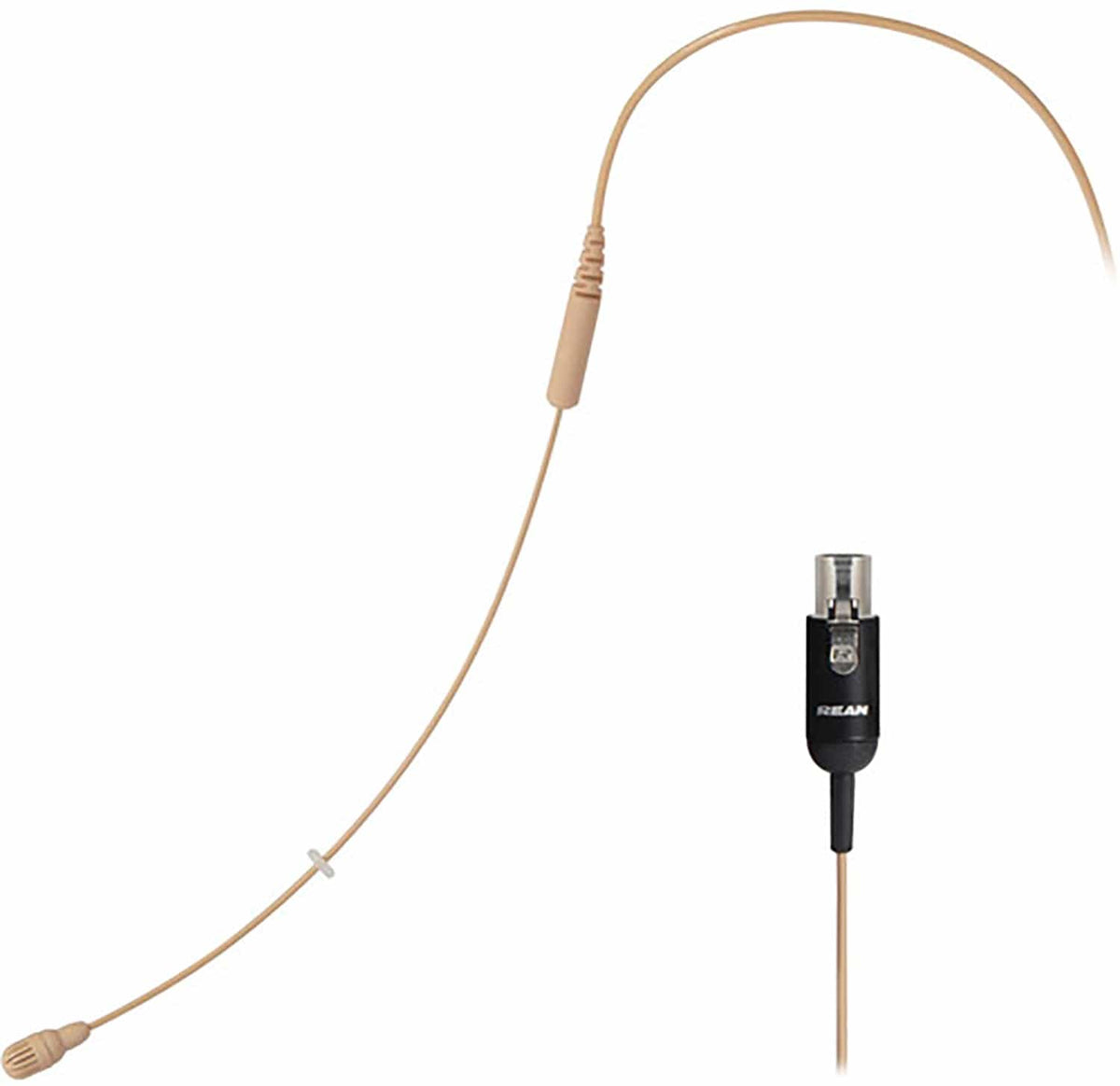 Shure RPM53T/O-LEMO tan boom arm with LEMO connector for the TH53 headset microphone, product view