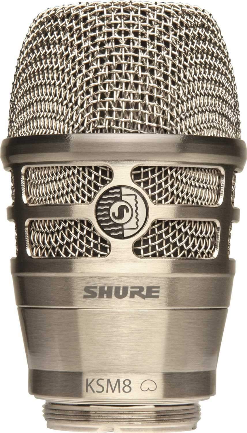 Shure RPW170 KSM8 wireless capsule, brushed nickel
