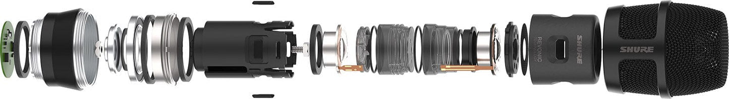 Shure RPW200 Nexadyne 8/C Cardioid Dynamic Wireless Capsule for Handheld Transmitters - Black