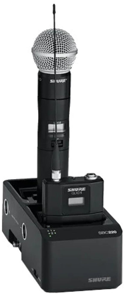 Shure SBC220 2 Bay Networked Docking Charging Station