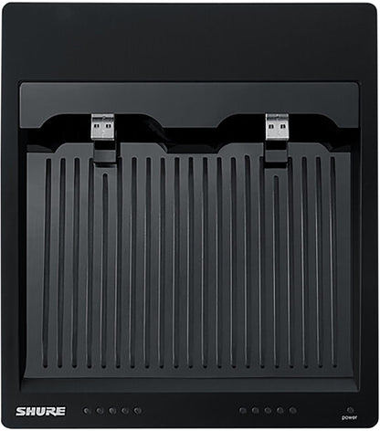 Shure SBC250 2-Bay Networked Charging Station for ULXD6 or ULXD8 Transmitters