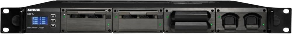 Shure SBRC-US Rack Battery Charger for AXT910 / AXT920 / SB900A Batteries