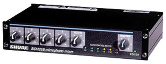 Shure SCM268 4 channel microphone mixer