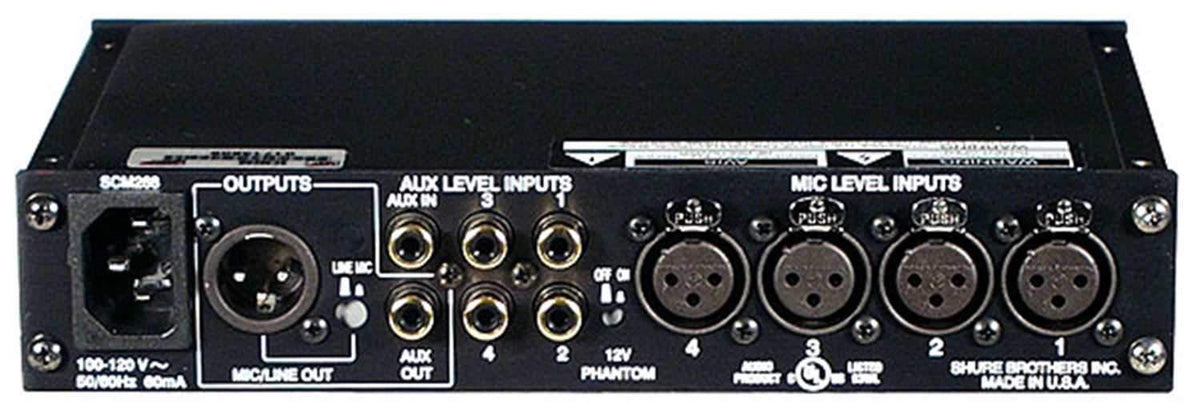 Shure SCM268, additional product photo 2