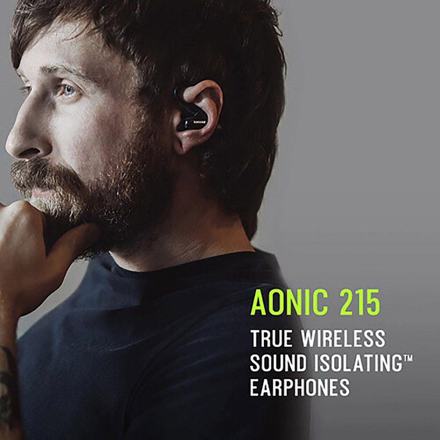 Shure SE21DYBK+TW2 AONIC 215 GEN 2 True Wireless Sound Isolating Earphones - Black