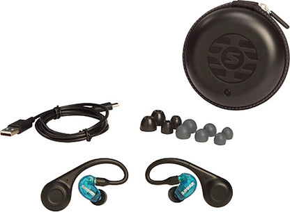 Shure SE21DYBL+TW2 AONIC 215 GEN 2 True Wireless Sound Isolating Earphones - Blue
