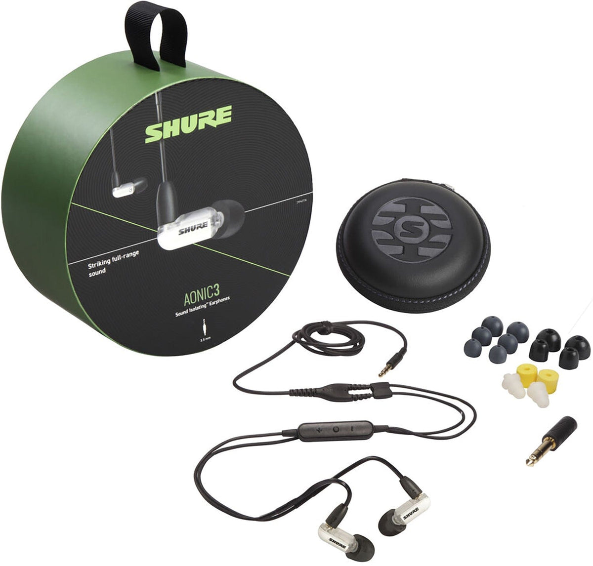 Shure SE31BAWUNI AONIC 3 white earphones, additional product photo 2