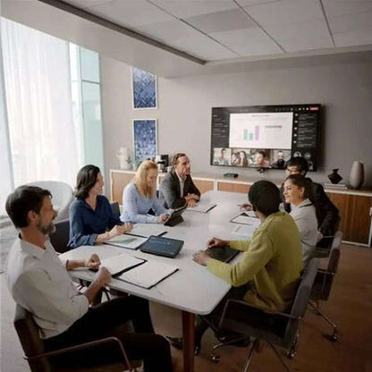 Shure IntelliMix Room Kit 50 in a Microsoft Teams meeting room