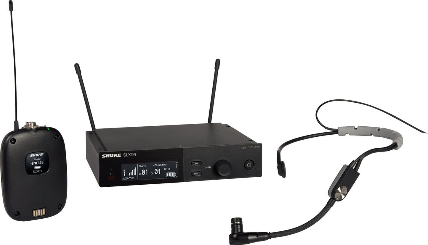 Shure SLXD14/SM35-J52 Combo System with SM35 Lavalier Microphone - J52 Band