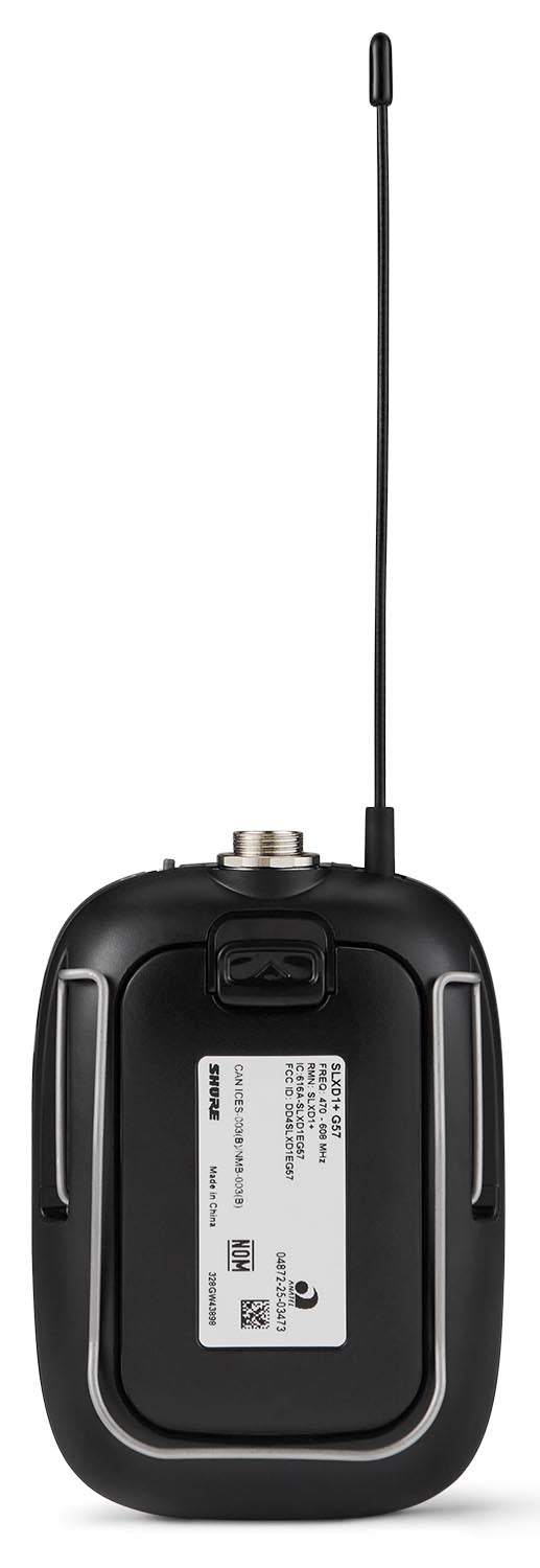 Shure SLXD1+=-G57 Digital Wireless Bodypack Transmitter