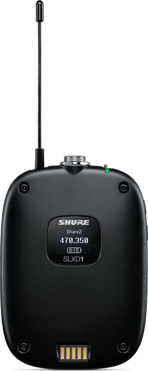 Shure SLXD14-G58 Combo System with SLXD1 and SLXD4 - G58 Band