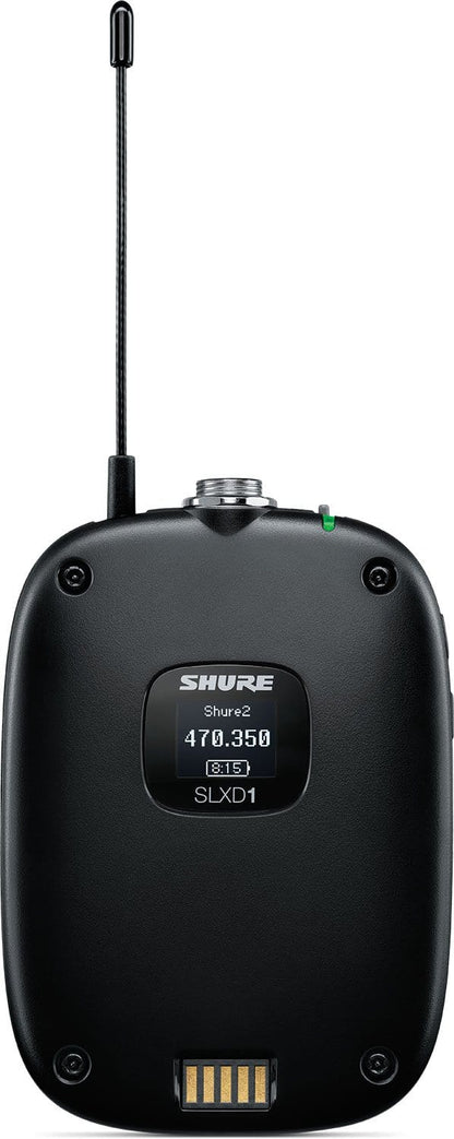 Shure SLXD14/SM35-J52 Combo System with SM35 Lavalier Microphone - J52 Band