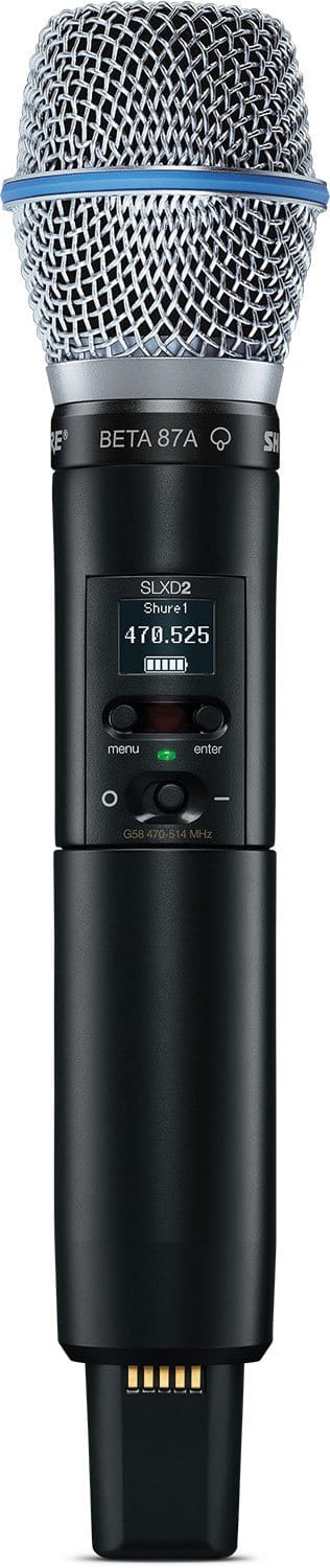 Shure SLXD2/B87A Handheld Transmitter