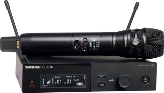 Shure SLXD24/K8B G58 SLX-D wireless vocal system