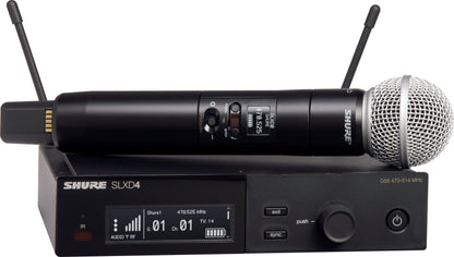 Shure SLXD24/SM58 J52 Wireless Vocal System with SM58 Microphone Capsule - J52 Band