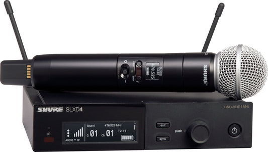 Shure SLXD24/SM58 G58 SLX-D wireless vocal system