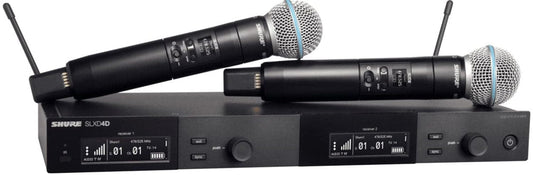 Shure SLXD24D/B58 J52 SLX-D dual handheld wireless system