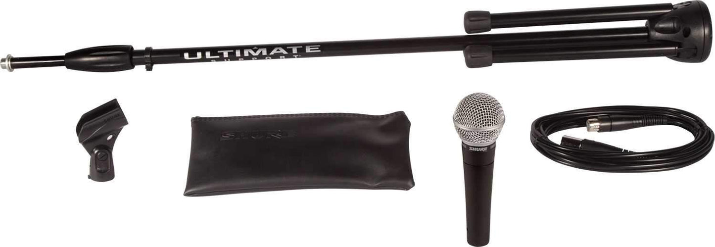 Shure SM58 Dynamic Microphone Stage Performance Kit