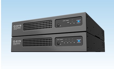 Q-SYS SPA-Qf: 60x4 Four-Channel Network Amplifier