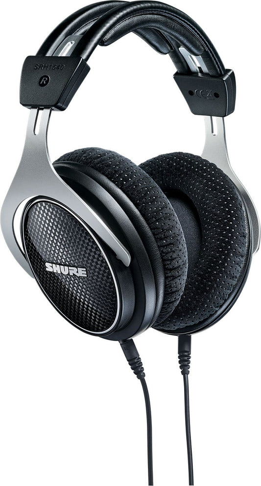 Shure SRH1540 premium closed-back headphones with Alcantara ear pads, main product view