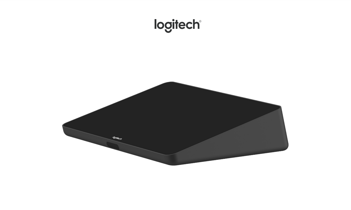 Logitech Tap touch controller close up
