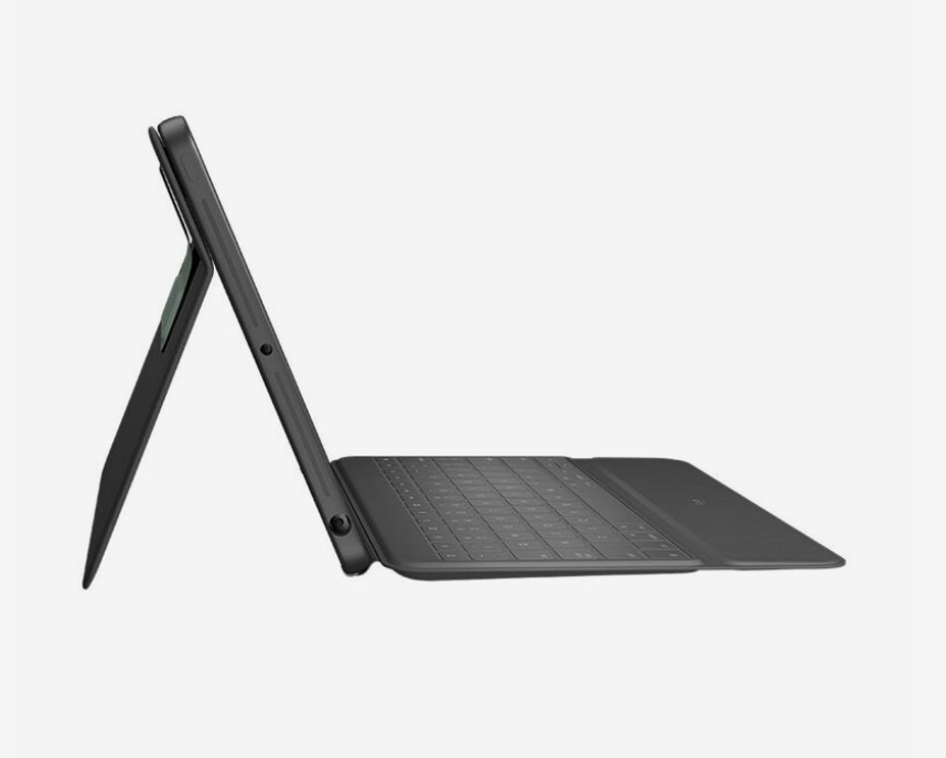 Logitech Rugged Folio keyboard case for iPad 7th 8th Gen product view two