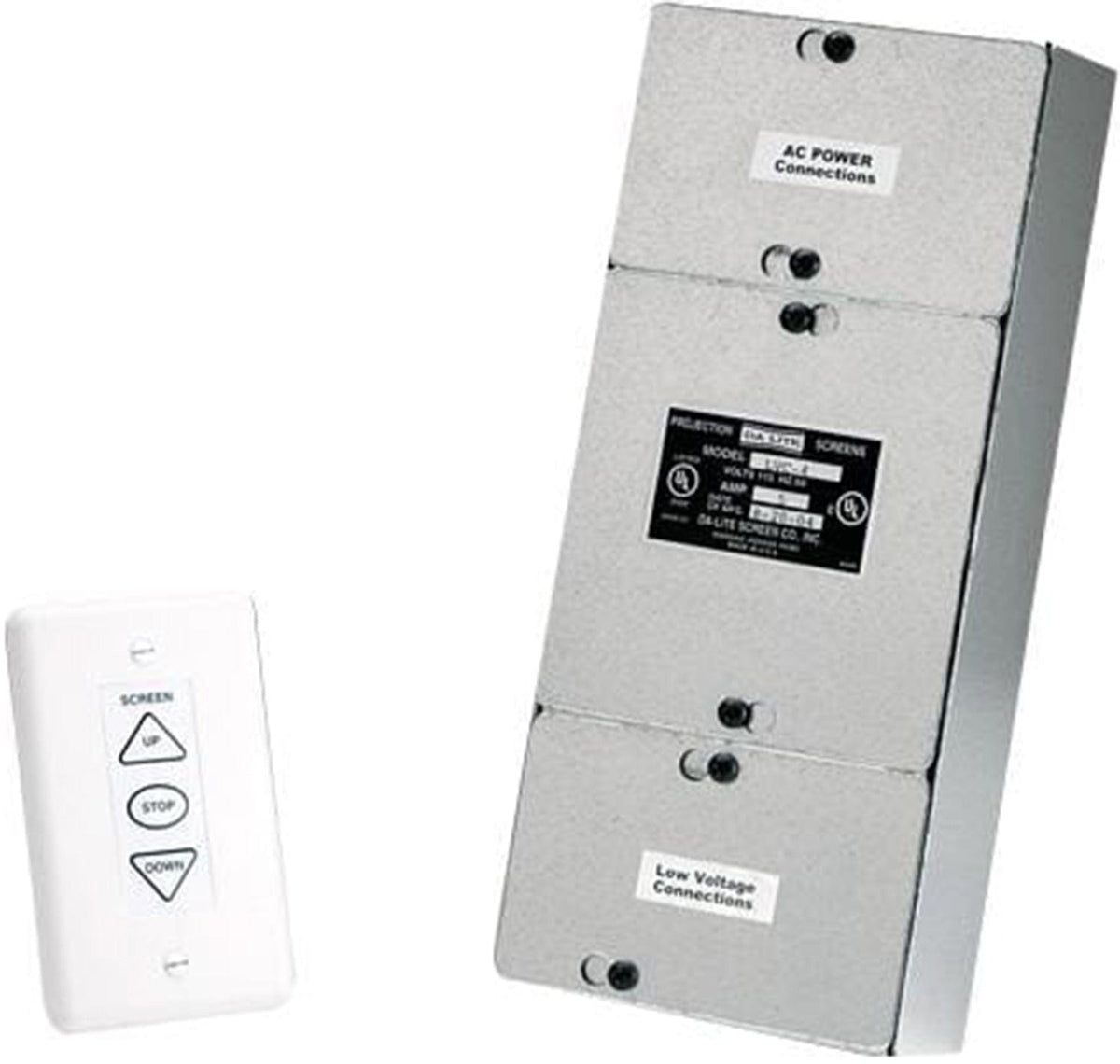 Da-Lite 40973 Single Motor Low Volt Control System product photo
